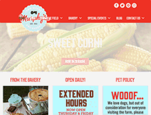 Tablet Screenshot of murphysfarmmarket.com